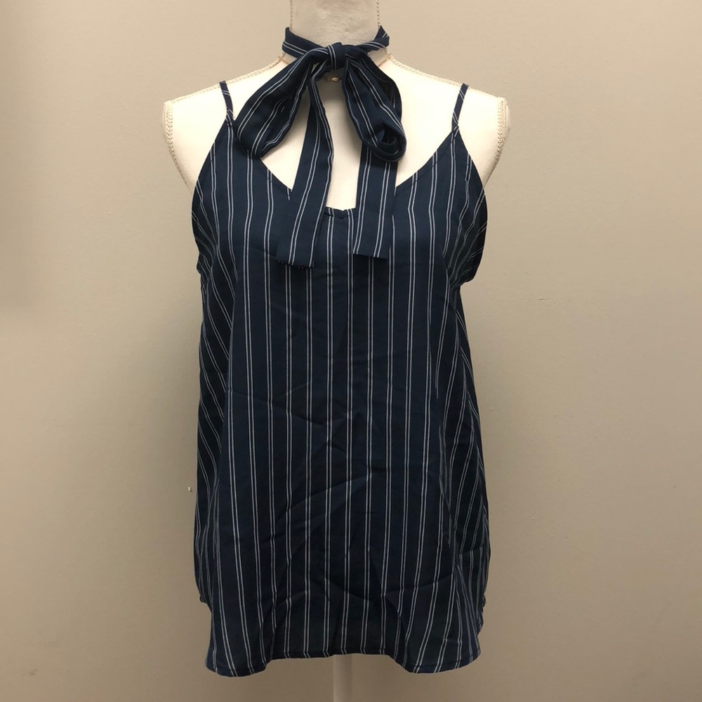 NEW sweet wanderer tank with neck tie